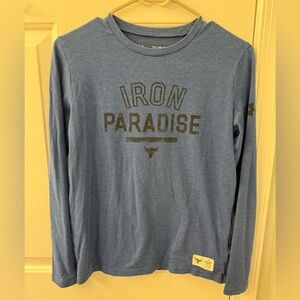 Under Armour Project Rock Iron Paradise long sleeve T-shirt